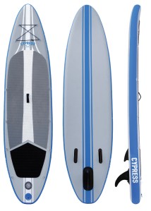 Cypress Paddle Board design front back and side